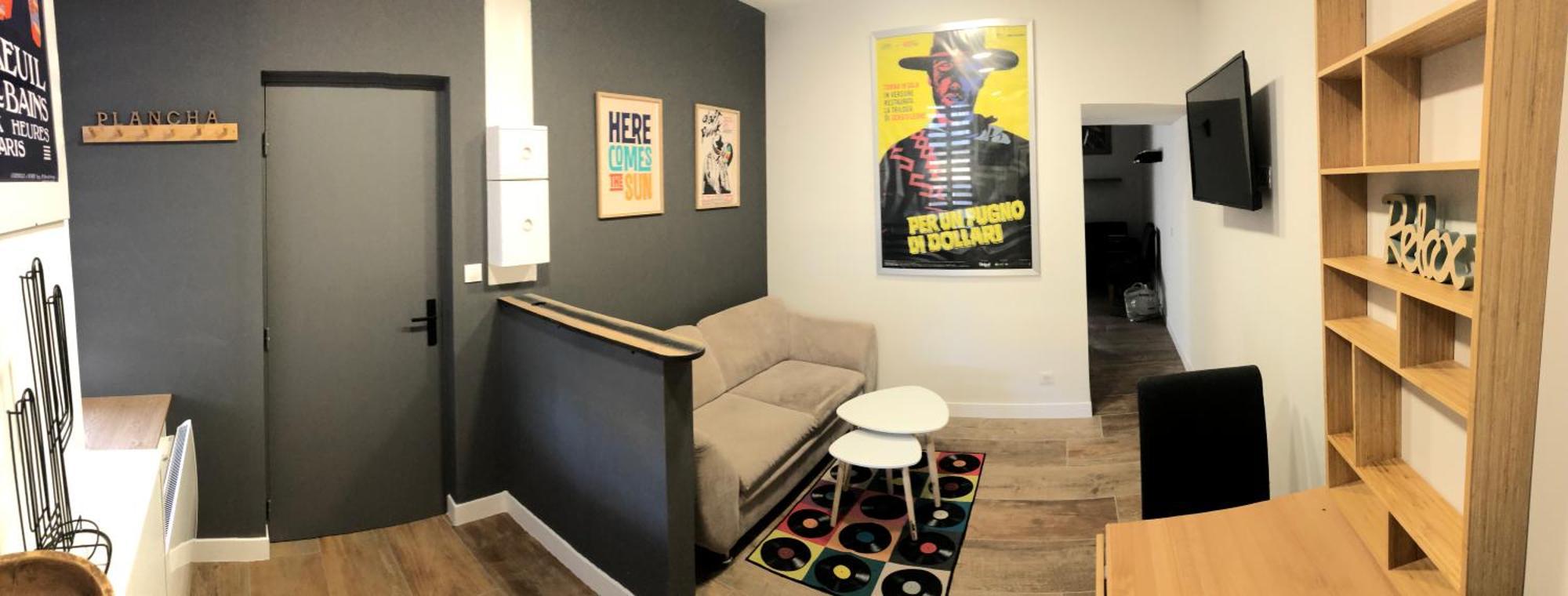 Apartmán Meubles Deco Fab - Plancha Luxeuil-les-Bains Exteriér fotografie