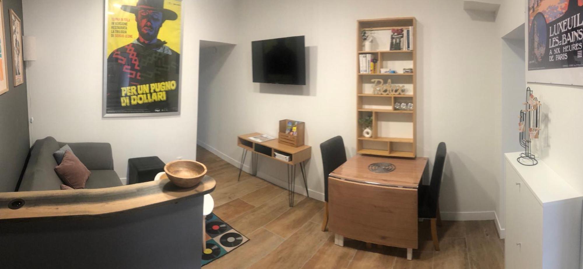 Apartmán Meubles Deco Fab - Plancha Luxeuil-les-Bains Exteriér fotografie